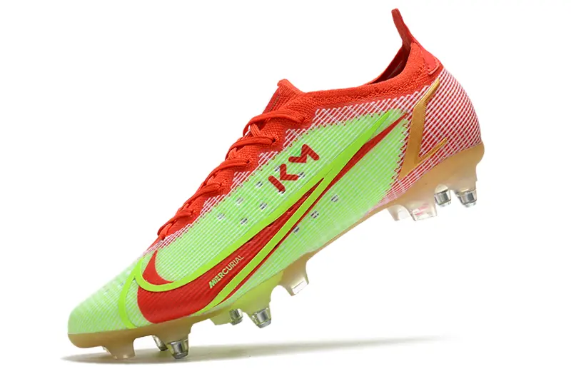 Nike Mercurial Vapor 14 Elite SG - Green/Electric Yellow/Fiery Red