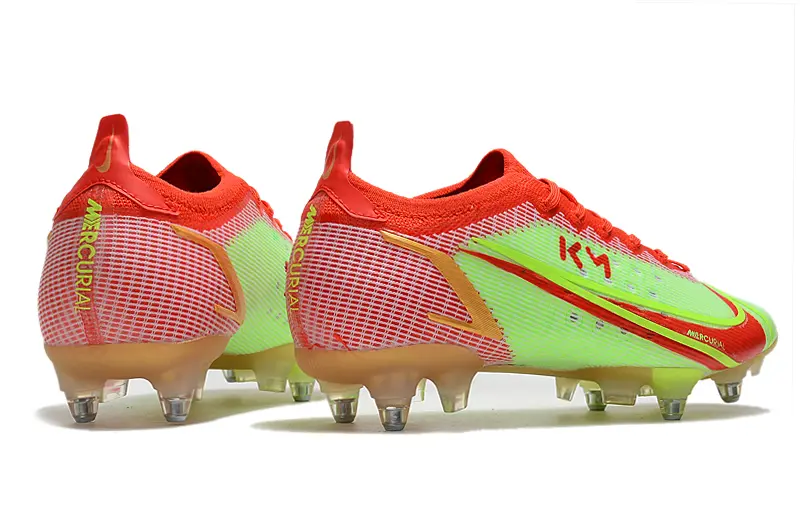 Nike Mercurial Vapor 14 Elite SG - Green/Electric Yellow/Fiery Red