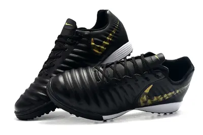 Nike Tiempo Ligera 4 TF - Black/Gold Metallic/White