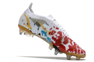 Nike Mercurial Vapor 14 Elite SG - White/Red Fusion/Golden Bright