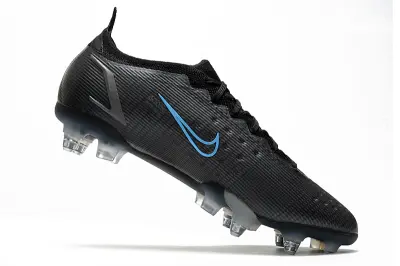 Nike Mercurial Vapor 14 Elite SG - Black/Electric Blue/Deep Charcoal