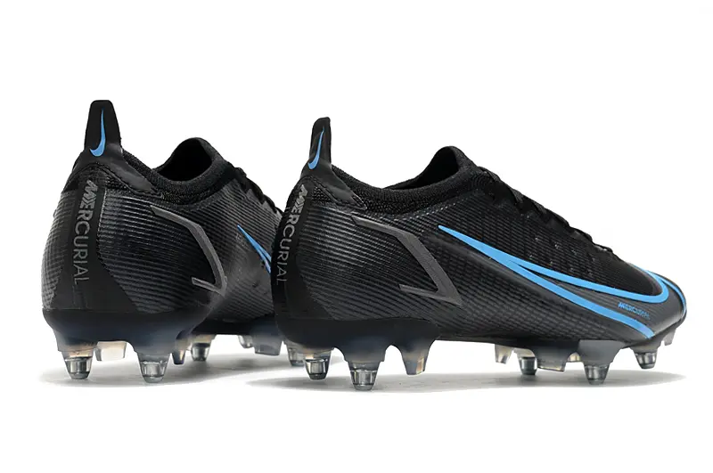 Nike Mercurial Vapor 14 Elite SG - Black/Electric Blue/Deep Charcoal