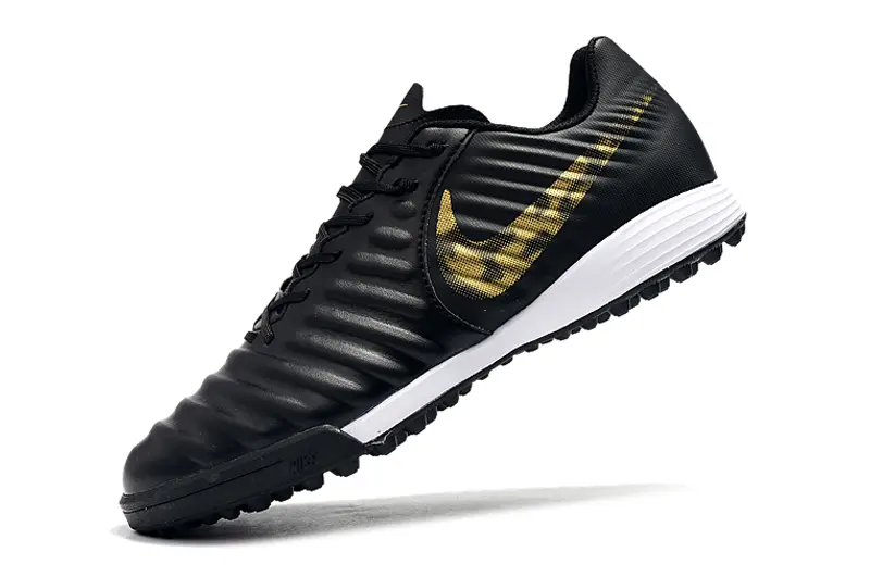 Nike Tiempo Ligera 4 TF - Black/Gold Metallic/White