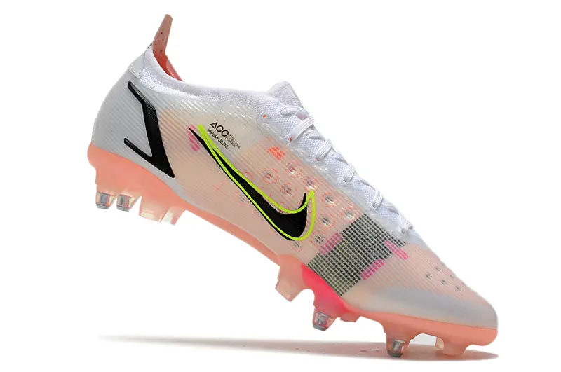 Nike Mercurial Vapor 14 Elite SG - White/Pearl White/Coral Pink