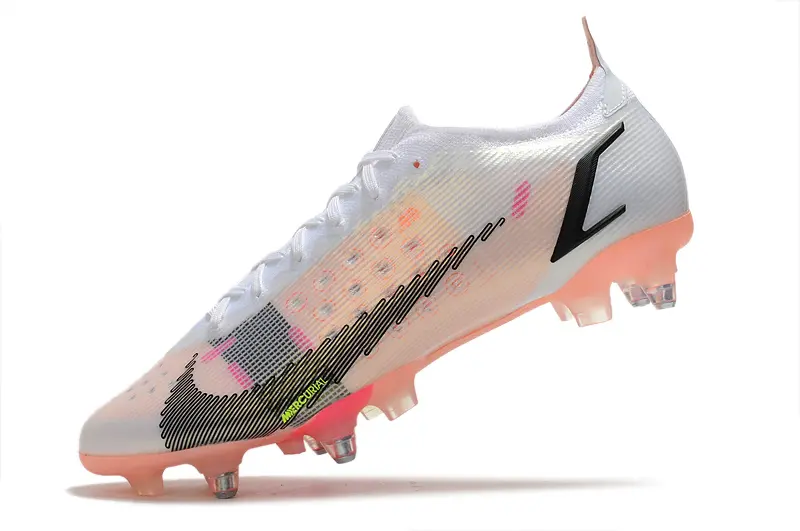 Nike Mercurial Vapor 14 Elite SG - White/Pearl White/Coral Pink