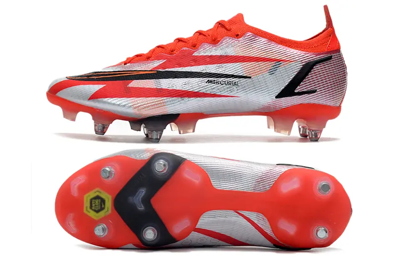Nike Mercurial Vapor 14 Elite SG - Red/Bright Crimson/Metallic Silver