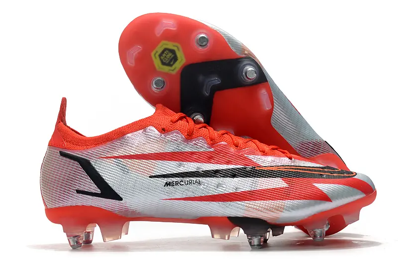 Nike Mercurial Vapor 14 Elite SG - Red/Bright Crimson/Metallic Silver