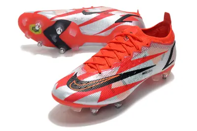Nike Mercurial Vapor 14 Elite SG - Red/Bright Crimson/Metallic Silver