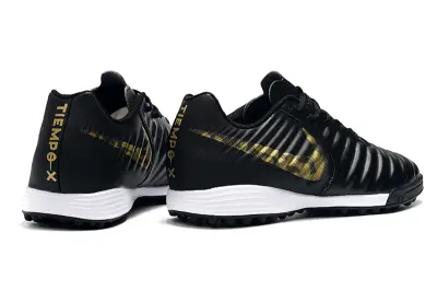 Nike Tiempo Ligera 4 TF - Black/Gold Metallic/White