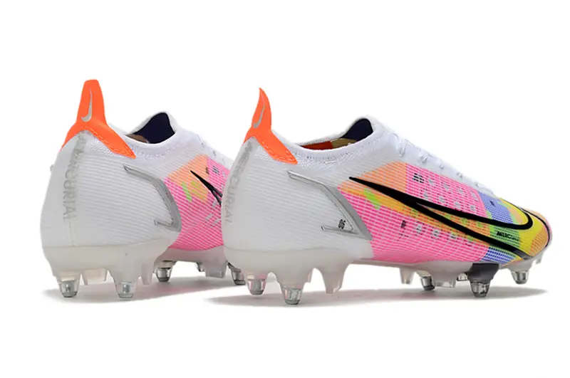 Nike Mercurial Vapor 14 Elite SG - White/Neon Pink/Orange Glow