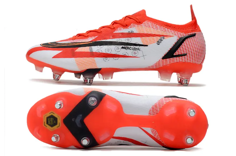 Nike Mercurial Vapor 14 Elite SG - Bright_Red/Crimson/Pearl White