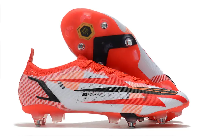Nike Mercurial Vapor 14 Elite SG - Bright_Red/Crimson/Pearl White