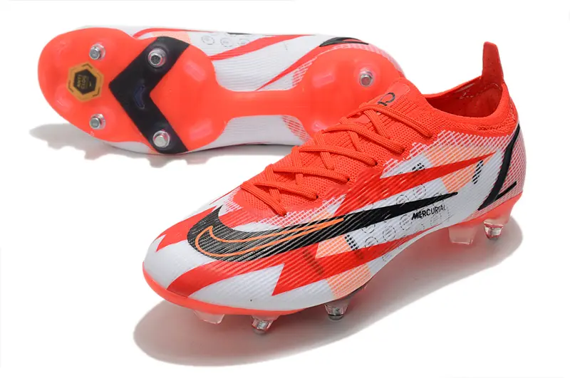 Nike Mercurial Vapor 14 Elite SG - Bright_Red/Crimson/Pearl White
