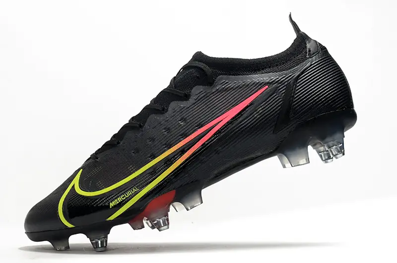 Nike Mercurial Vapor 14 Elite SG - Black/Electric Yellow/Fiery Pink