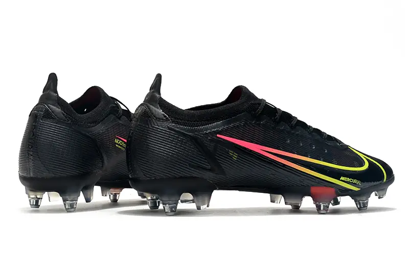 Nike Mercurial Vapor 14 Elite SG - Black/Electric Yellow/Fiery Pink