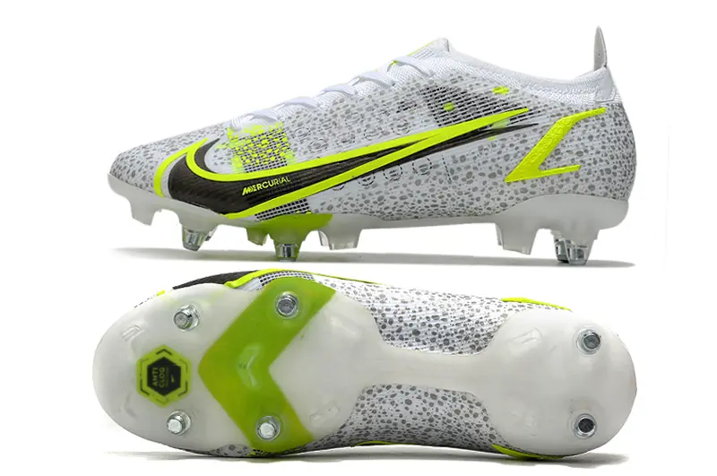 Nike Mercurial Vapor 14 Elite SG - White/Lime Green/Black