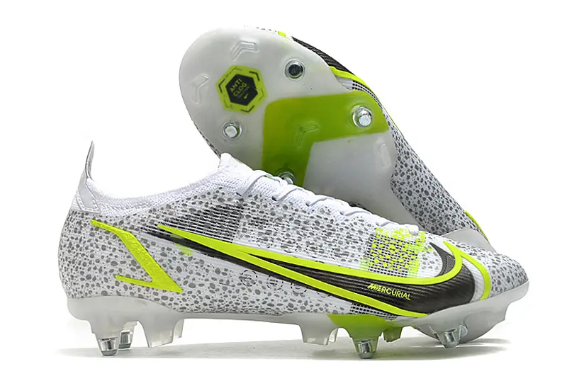 Nike Mercurial Vapor 14 Elite SG - White/Lime Green/Black