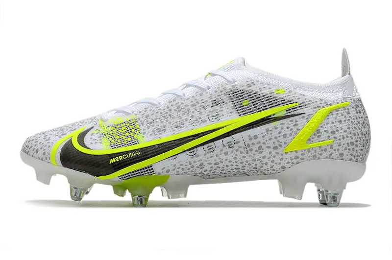 Nike Mercurial Vapor 14 Elite SG - White/Lime Green/Black