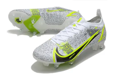 Nike Mercurial Vapor 14 Elite SG - White/Lime Green/Black