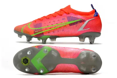Nike Mercurial Vapor 14 Elite SG - Orange/Vibrant Coral/Neon Green