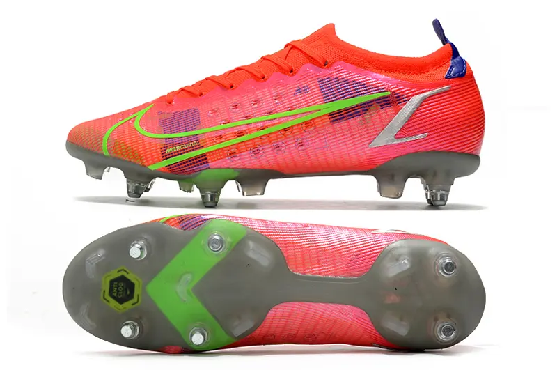 Nike Mercurial Vapor 14 Elite SG - Orange/Vibrant Coral/Neon Green
