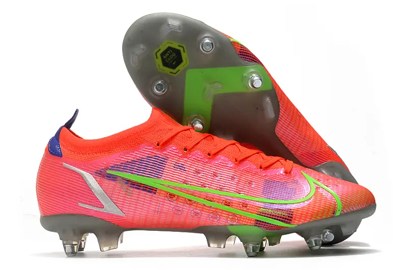 Nike Mercurial Vapor 14 Elite SG - Orange/Vibrant Coral/Neon Green