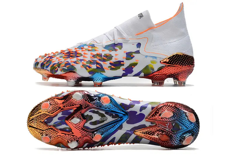 Adidas Predator Freak.1 FG - White/Vibrant Orange/Cool Blue