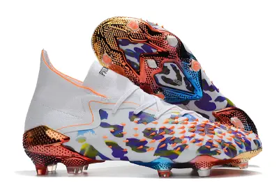 Adidas Predator Freak.1 FG - White/Vibrant Orange/Cool Blue