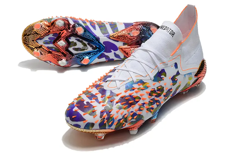 Adidas Predator Freak.1 FG - White/Vibrant Orange/Cool Blue
