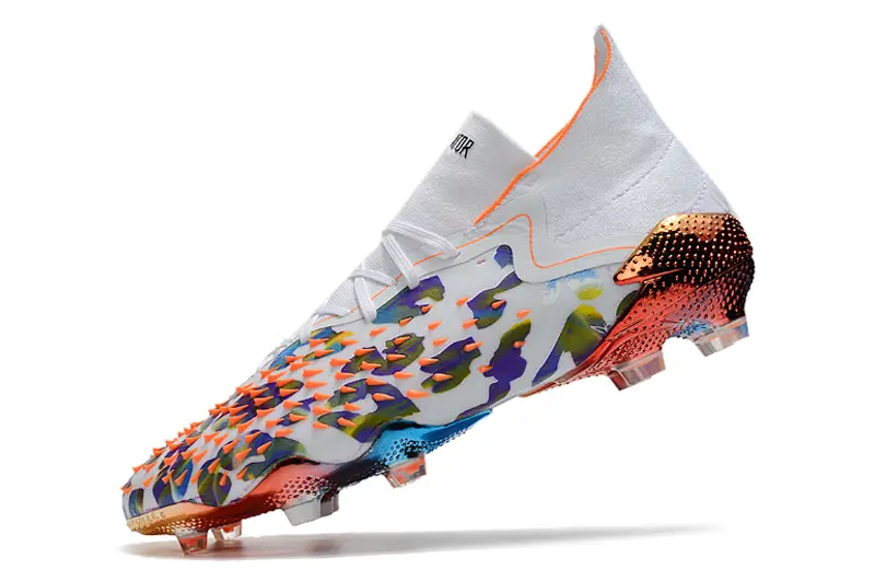 Adidas Predator Freak.1 FG - White/Vibrant Orange/Cool Blue