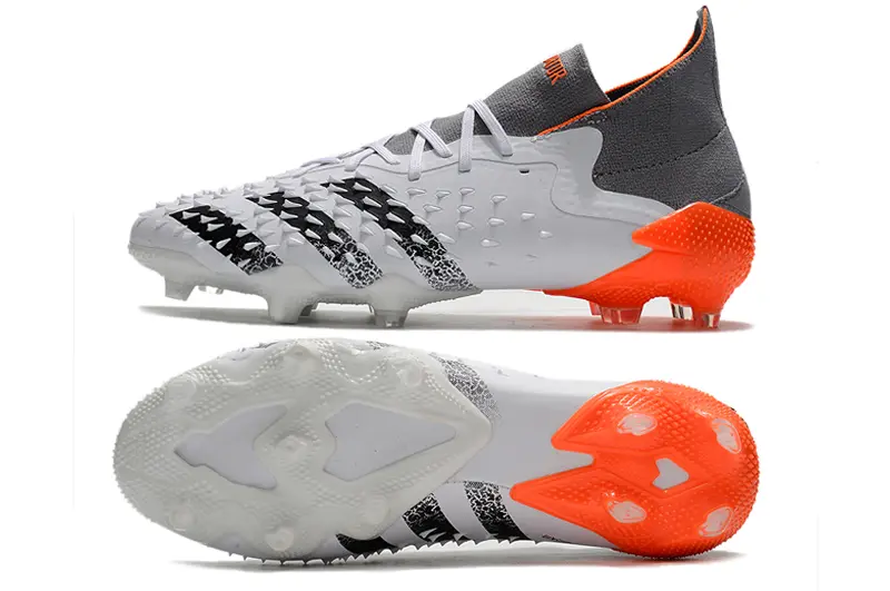 Adidas Predator Freak.1 FG - White/Metallic Silver/Solar Orange