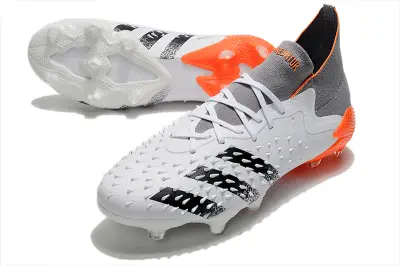 Adidas Predator Freak.1 FG - White/Metallic Silver/Solar Orange