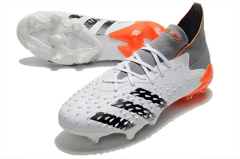 Adidas Predator Freak.1 FG - White/Metallic Silver/Solar Orange