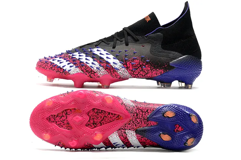 Adidas Predator Freak.1 FG - Black/Vibrant Pink/Electric Blue