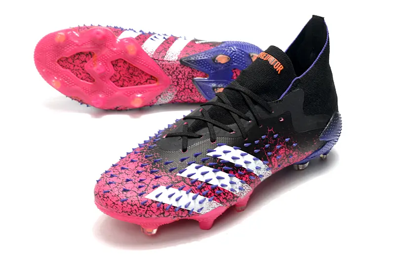 Adidas Predator Freak.1 FG - Black/Vibrant Pink/Electric Blue