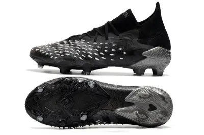 Adidas Predator Freak.1 FG - Black/Midnight Black/Silver Storm