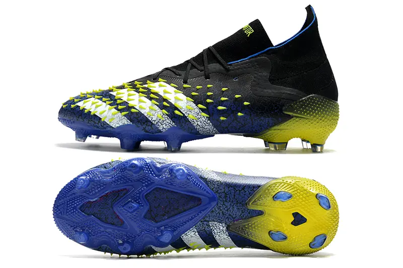 Adidas Predator Freak.1 FG - Black/Electric Blue/Lime Burst