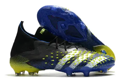 Adidas Predator Freak.1 FG - Black/Electric Blue/Lime Burst