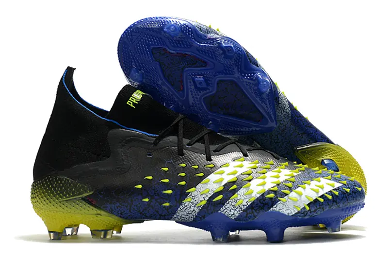 Adidas Predator Freak.1 FG - Black/Electric Blue/Lime Burst