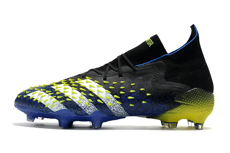 Adidas Predator Freak.1 FG - Black/Electric Blue/Lime Burst