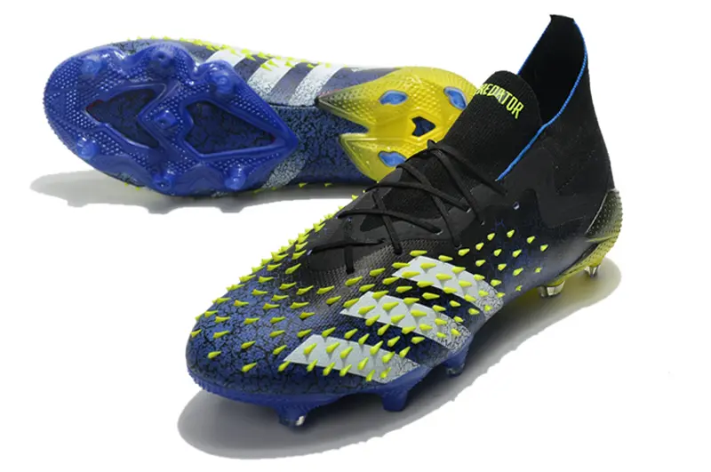 Adidas Predator Freak.1 FG - Black/Electric Blue/Lime Burst