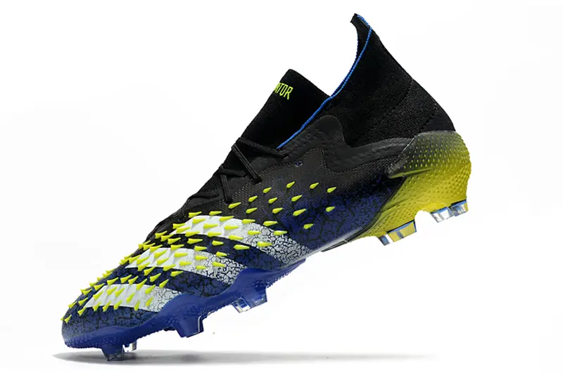 Adidas Predator Freak.1 FG - Black/Electric Blue/Lime Burst