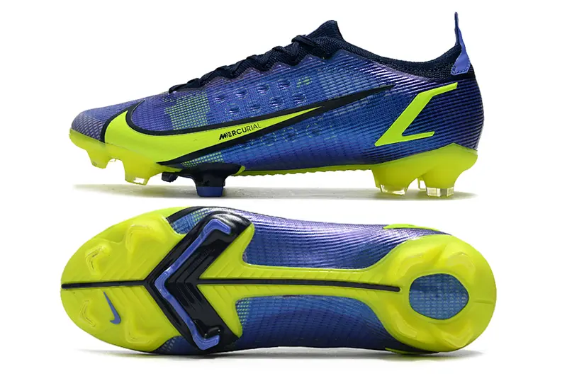 Nike Mercurial Vapor 14 Elite FG - Blue/Electric Green/Nebula Purple
