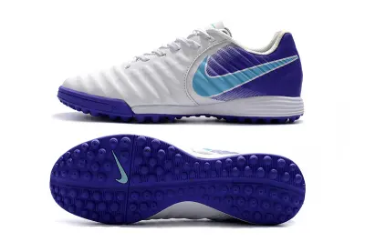 Nike Tiempo Ligera 4 TF - White/Vibrant Blue/Daring Violet