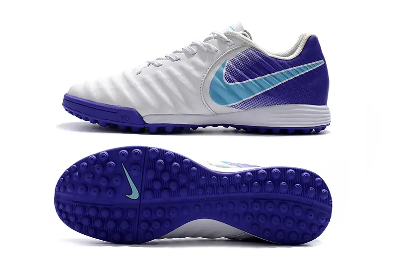 Nike Tiempo Ligera 4 TF - White/Vibrant Blue/Daring Violet