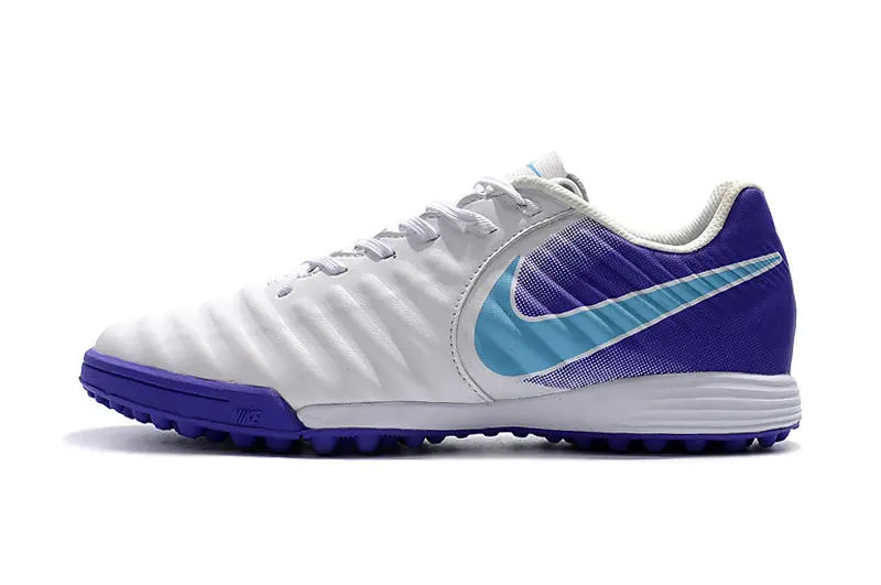 Nike Tiempo Ligera 4 TF - White/Vibrant Blue/Daring Violet