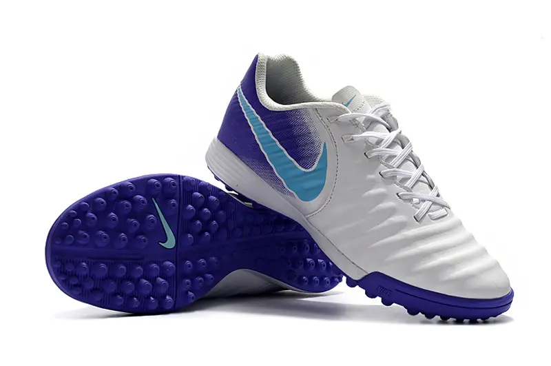 Nike Tiempo Ligera 4 TF - White/Vibrant Blue/Daring Violet