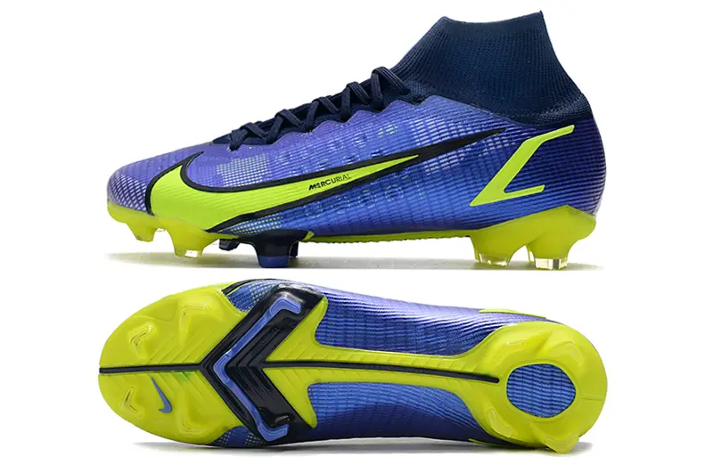 Nike Mercurial Superfly 8 Elite FG - Purple/Electric Green/Deep Navy