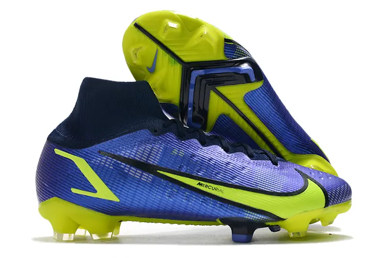 Nike Mercurial Superfly 8 Elite FG - Purple/Electric Green/Deep Navy