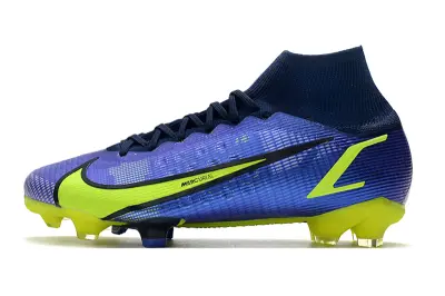 Nike Mercurial Superfly 8 Elite FG - Purple/Electric Green/Deep Navy